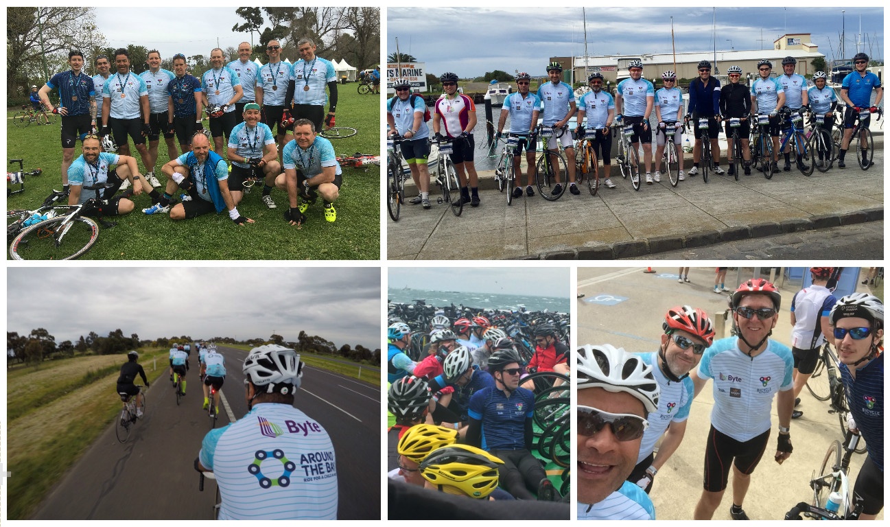 Byte Around The Bay Charity cycling